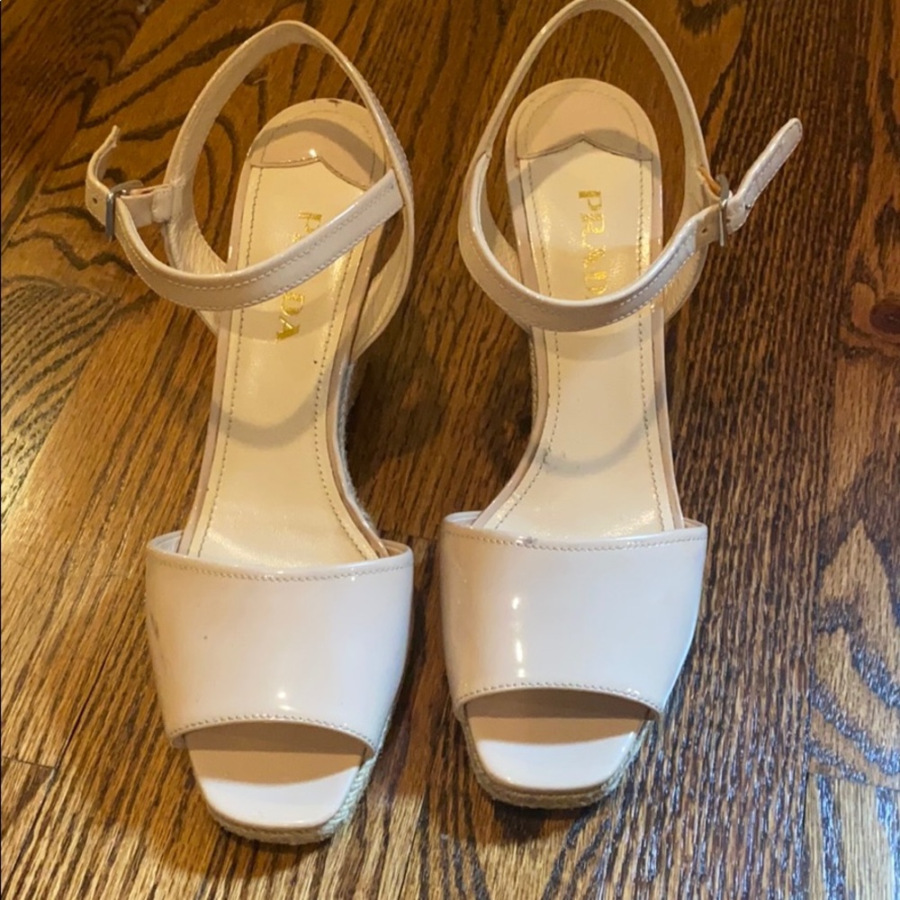 Prada wedges